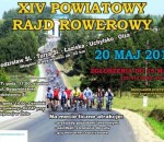 Rajd roweroy - PLAKAT - pomniejszony